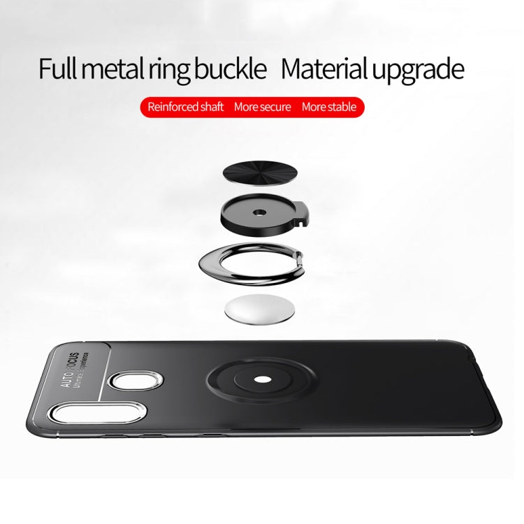 Lenuo Shockproof TPU Case for Galaxy A40, with Invisible Holder