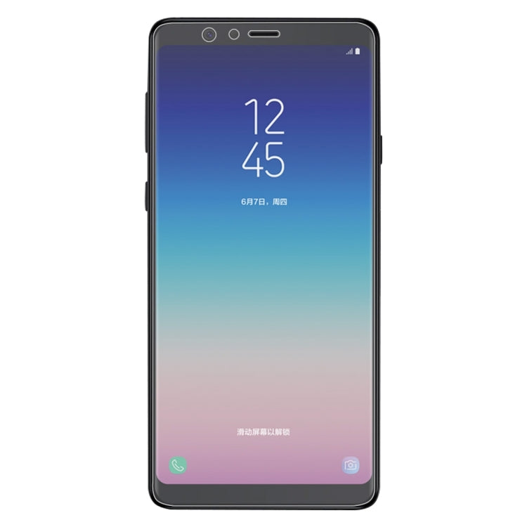 2 PCS 0.26mm 9H 2.5D Tempered Glass Film for Galaxy A9 Star