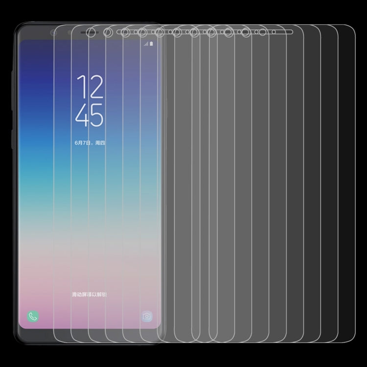 10 PCS 0.26mm 9H 2.5D Tempered Glass Film for Galaxy A9 Star