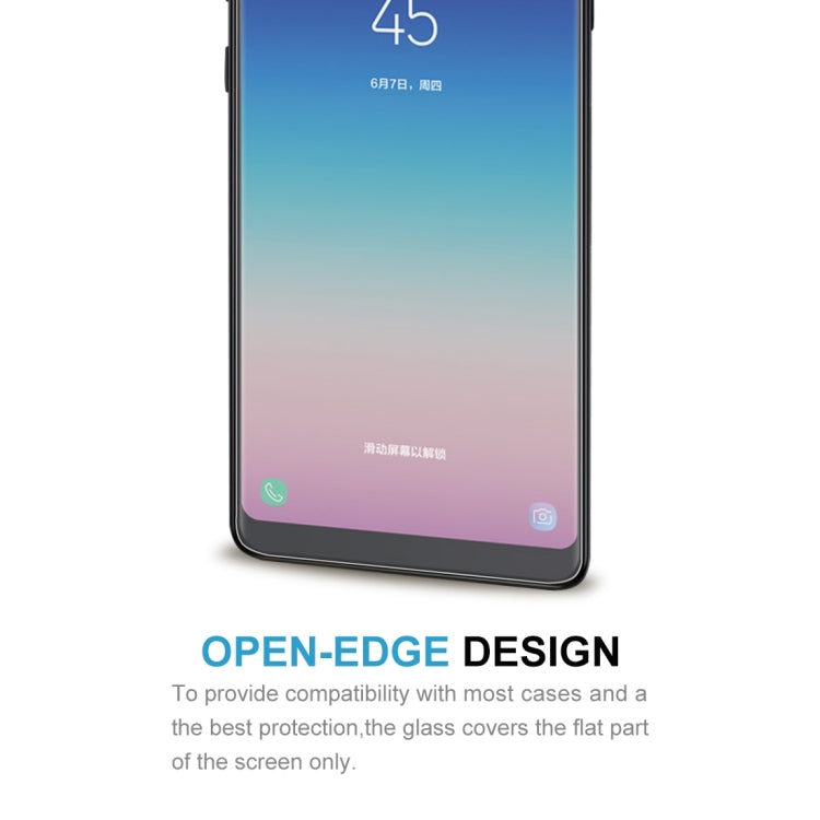 50 PCS 0.26mm 9H 2.5D Tempered Glass Film for Galaxy A9 Star