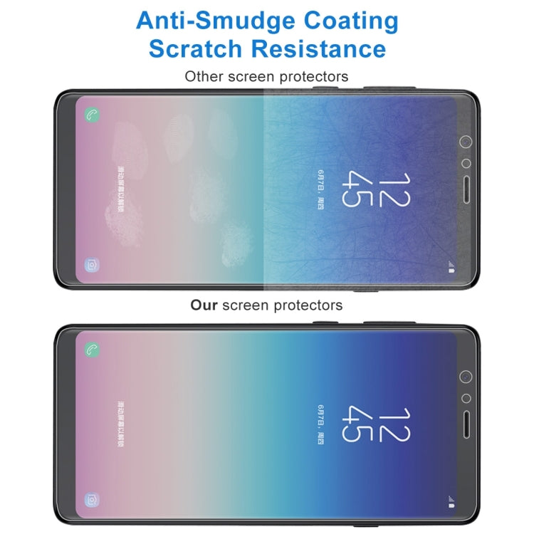 50 PCS 0.26mm 9H 2.5D Tempered Glass Film for Galaxy A9 Star