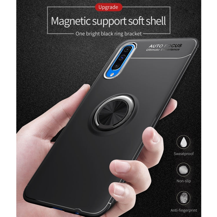 Lenuo Shockproof TPU Case for Galaxy A50, with Invisible Holder