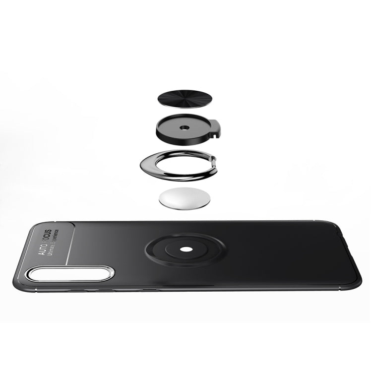 Lenuo Shockproof TPU Case for Galaxy A50, with Invisible Holder