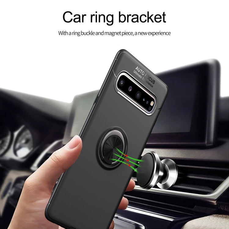 Lenuo Shockproof TPU Case for Galaxy S10 5G, with Invisible Holder