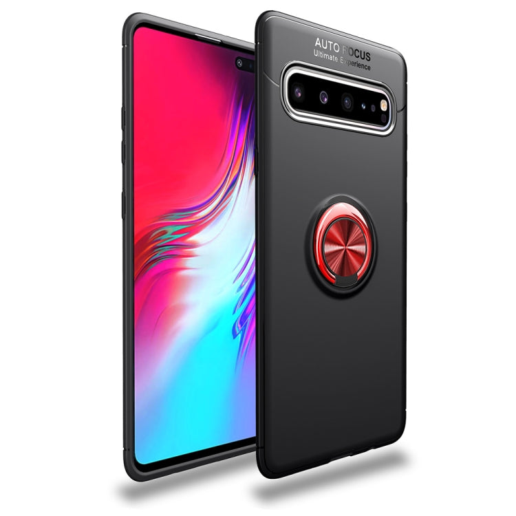 Lenuo Shockproof TPU Case for Galaxy S10 5G, with Invisible Holder