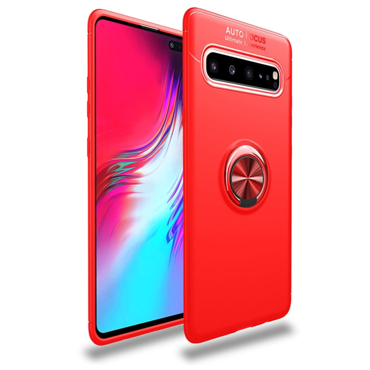Lenuo Shockproof TPU Case for Galaxy S10 5G, with Invisible Holder