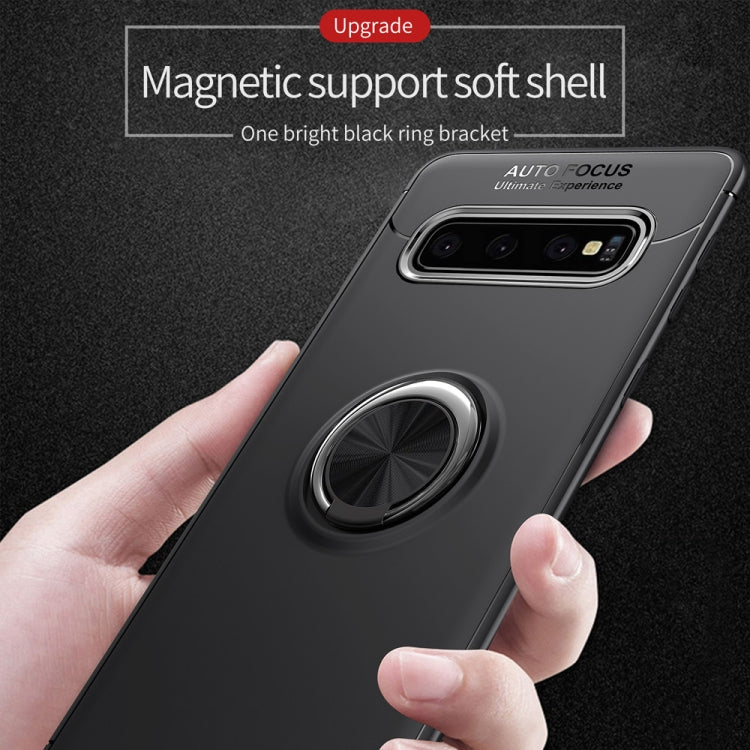 Lenuo Shockproof TPU Case for Galaxy S10+, with Invisible Holder