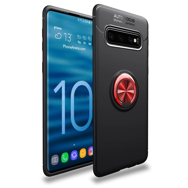 Lenuo Shockproof TPU Case for Galaxy S10+, with Invisible Holder