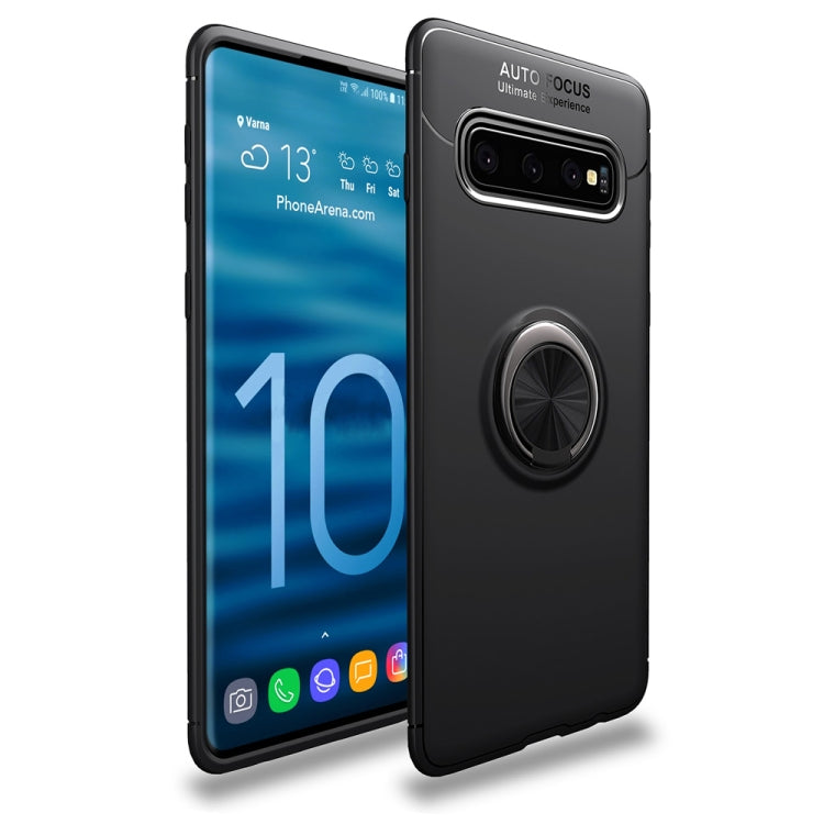 Lenuo Shockproof TPU Case for Galaxy S10+, with Invisible Holder
