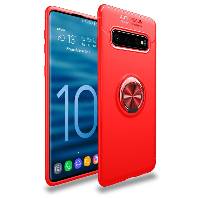 Lenuo Shockproof TPU Case for Galaxy S10+, with Invisible Holder