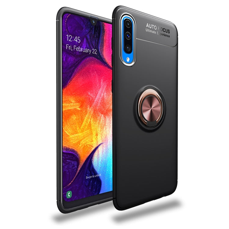 Lenuo Shockproof TPU Case for Galaxy A70, with Invisible Holder