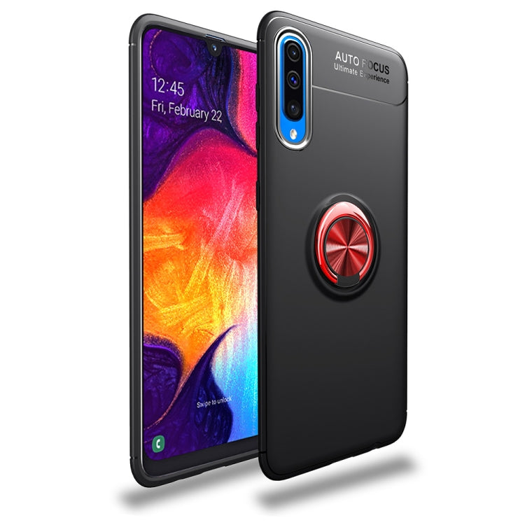Lenuo Shockproof TPU Case for Galaxy A70, with Invisible Holder