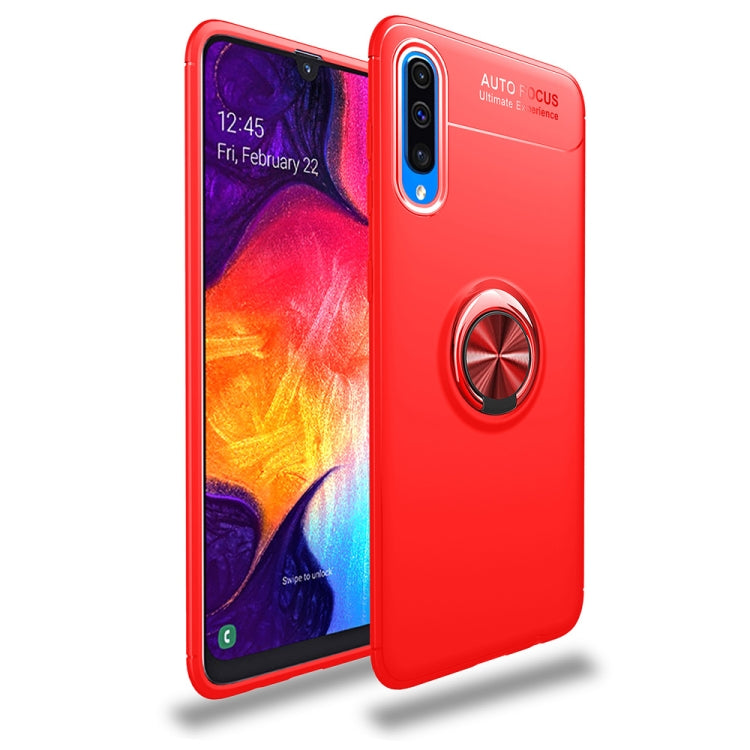 Lenuo Shockproof TPU Case for Galaxy A70, with Invisible Holder