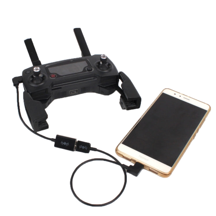 16cm Micro USB to USB Remote Controller Converting Data Cable for DJI MAVIC PRO & SPARK Drone Accessories