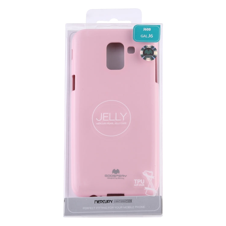GOOSPERY  JELLY  Liquid TPU Drop Protection Soft Shell for Galaxy J6