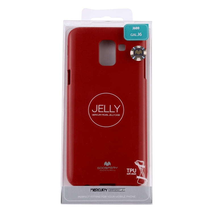 GOOSPERY  JELLY  Liquid TPU Drop Protection Soft Shell for Galaxy J6