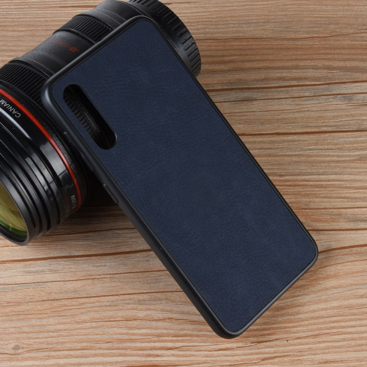 Shockproof Sheep Skin PC + PU + TPU Case for Galaxy A50