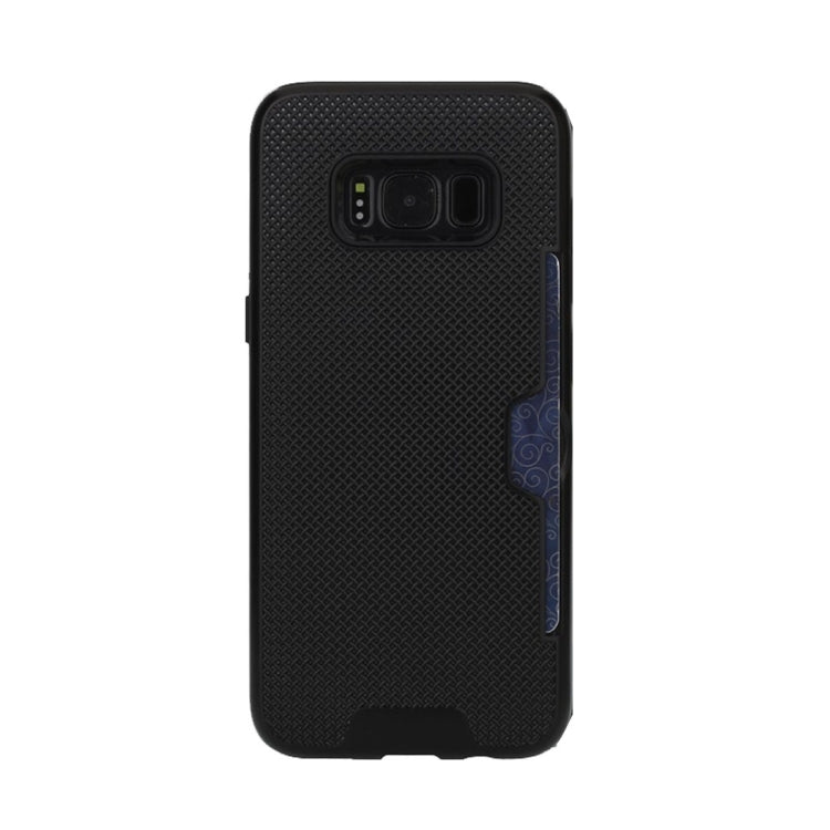 For Galaxy S8 Shockproof Dream Catcher PC Texture TPU Protective Case with Card Slots