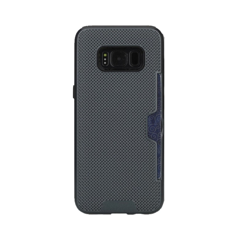 For Galaxy S8 Shockproof Dream Catcher PC Texture TPU Protective Case with Card Slots