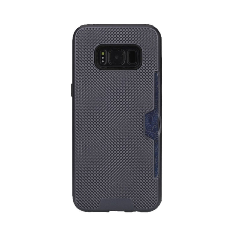 For Galaxy S8 Shockproof Dream Catcher PC Texture TPU Protective Case with Card Slots