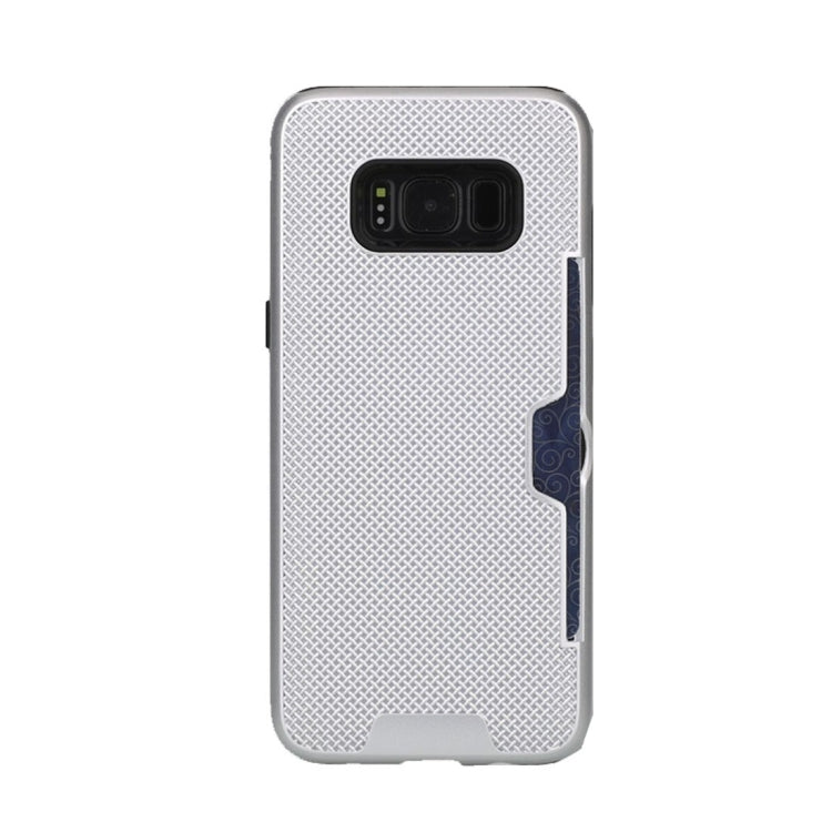 For Galaxy S8 Shockproof Dream Catcher PC Texture TPU Protective Case with Card Slots