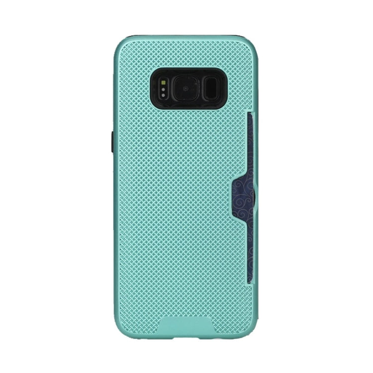 For Galaxy S8 + / G955 Shockproof Dream Catcher PC Texture TPU Protective Case Back Cover Case with Card Slots
