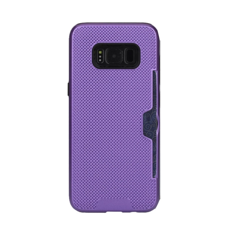 For Galaxy S8 + / G955 Shockproof Dream Catcher PC Texture TPU Protective Case Back Cover Case with Card Slots