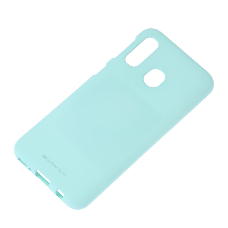 GOOSPERY SOFT FEELING  Liquid TPU Drop Protection Soft Shell for Galaxy A40