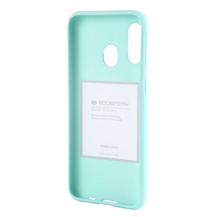 GOOSPERY SOFT FEELING  Liquid TPU Drop Protection Soft Shell for Galaxy A40
