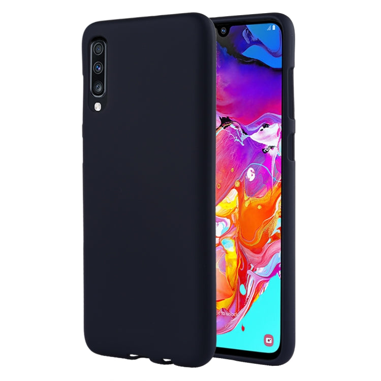 GOOSPERY SOFT FEELING  Liquid TPU Drop Protection Soft Shell for Galaxy A70
