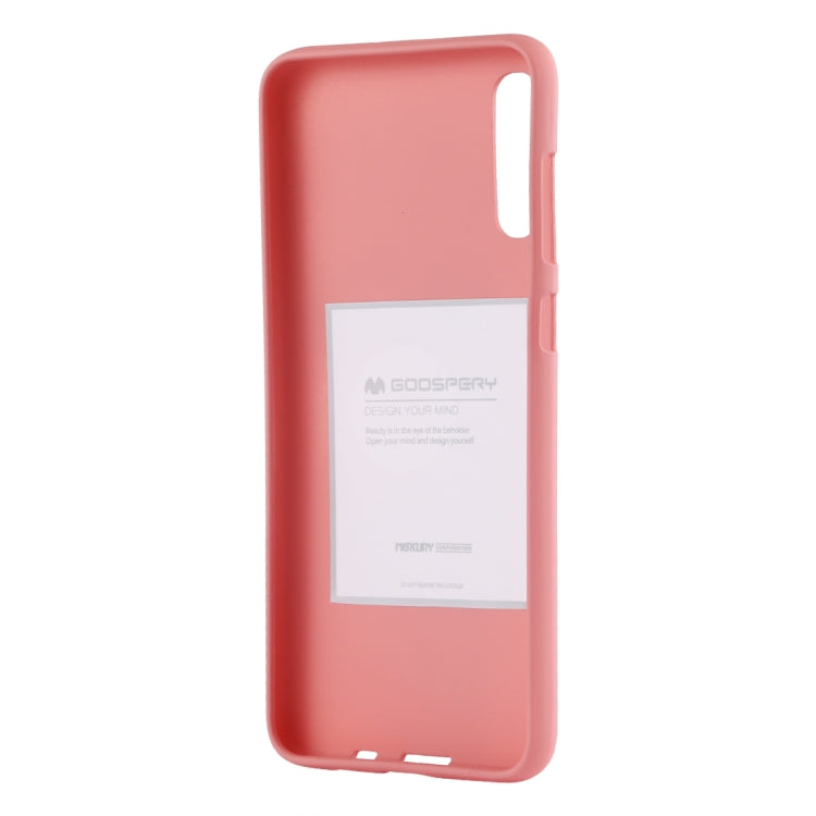 GOOSPERY SOFT FEELING  Liquid TPU Drop Protection Soft Shell for Galaxy A70