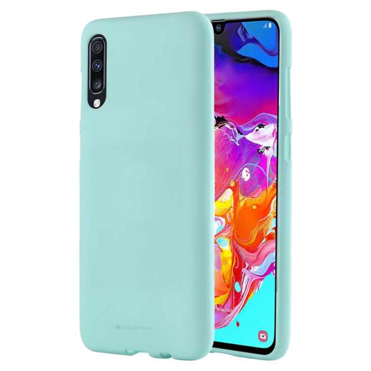 GOOSPERY SOFT FEELING  Liquid TPU Drop Protection Soft Shell for Galaxy A70