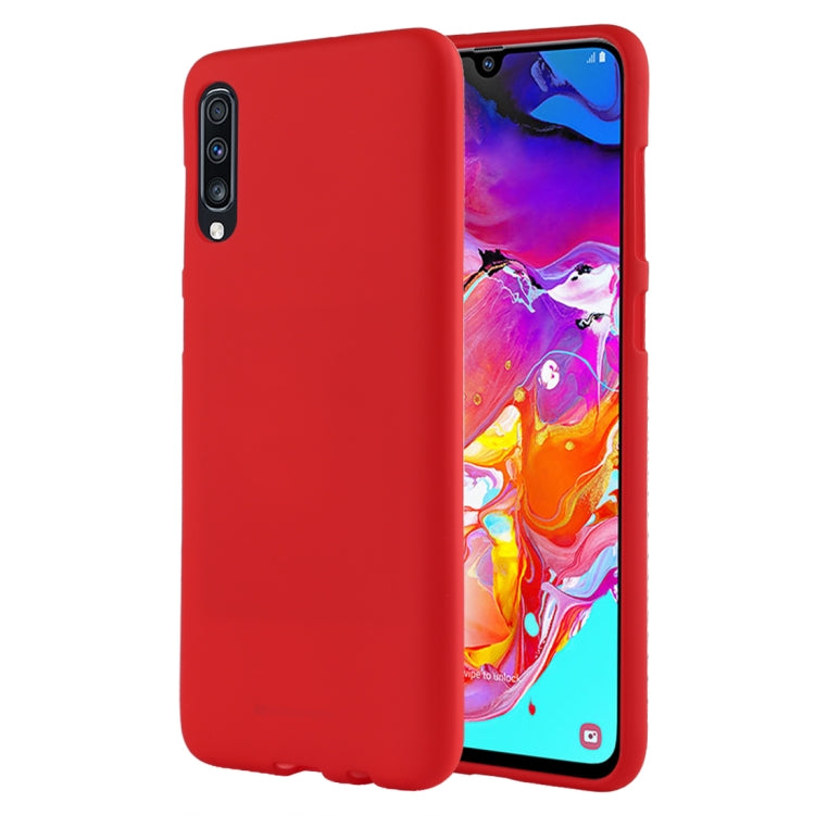 GOOSPERY SOFT FEELING  Liquid TPU Drop Protection Soft Shell for Galaxy A70