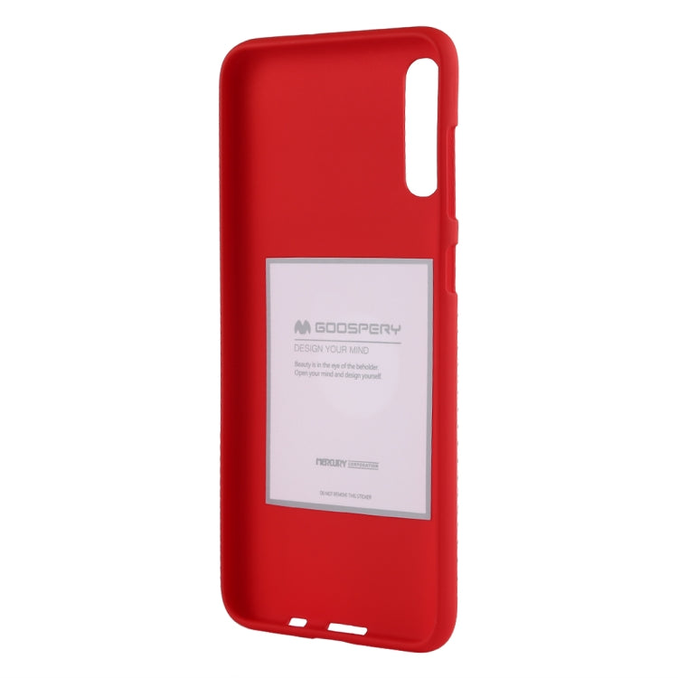 GOOSPERY SOFT FEELING  Liquid TPU Drop Protection Soft Shell for Galaxy A70