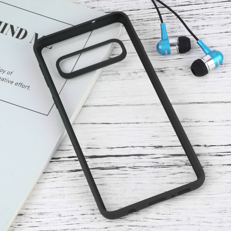 Shockproof Pure Color Border Acrylic + TPU Protective Case for Galaxy S10
