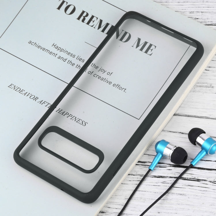 Shockproof Pure Color Border Acrylic + TPU Protective Case for Galaxy S10