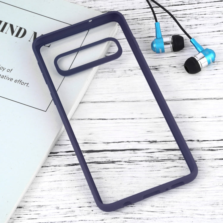 Shockproof Pure Color Border Acrylic + TPU Protective Case for Galaxy S10