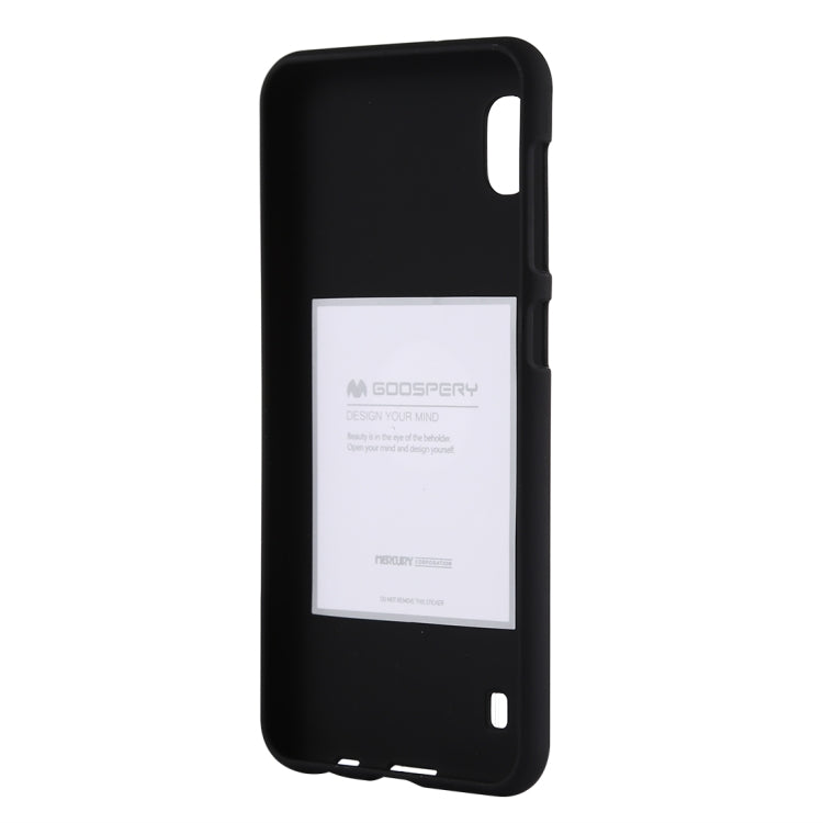 GOOSPERY SOFT FEELING  Liquid TPU Drop Protection Soft Shell for Galaxy A10