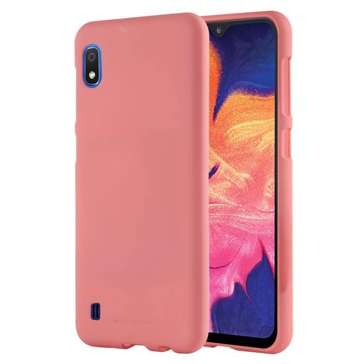 GOOSPERY SOFT FEELING  Liquid TPU Drop Protection Soft Shell for Galaxy A10
