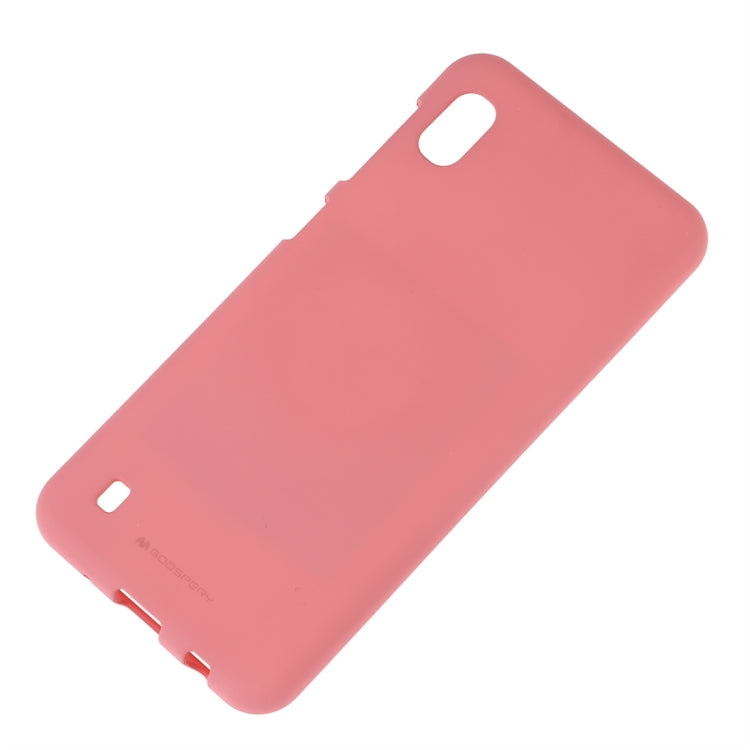GOOSPERY SOFT FEELING  Liquid TPU Drop Protection Soft Shell for Galaxy A10