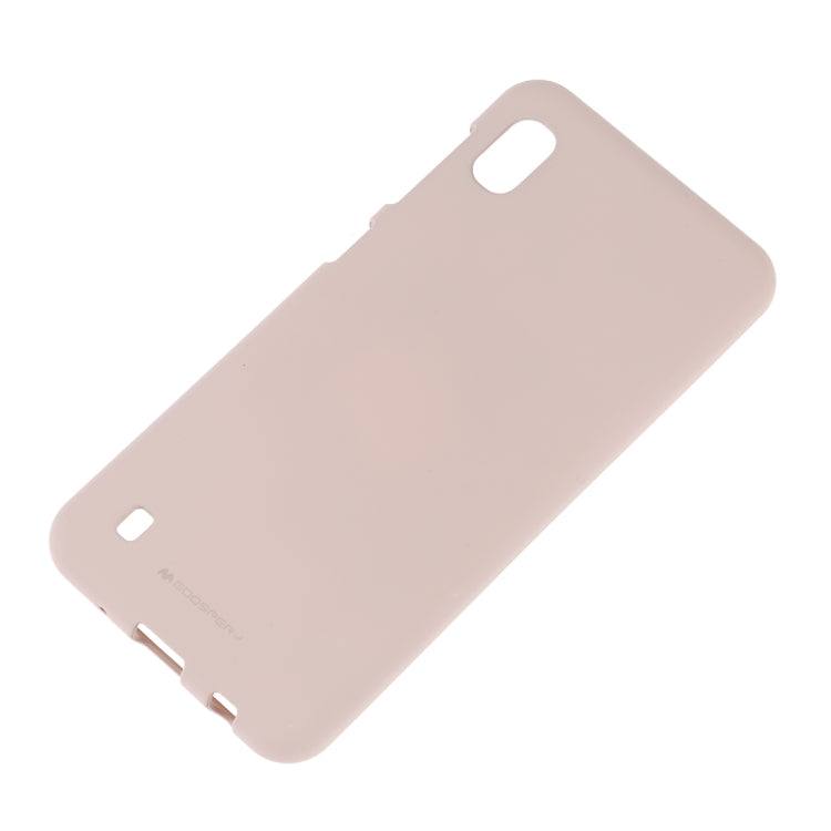 GOOSPERY SOFT FEELING  Liquid TPU Drop Protection Soft Shell for Galaxy A10