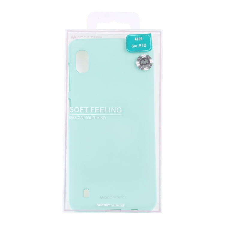 GOOSPERY SOFT FEELING  Liquid TPU Drop Protection Soft Shell for Galaxy A10