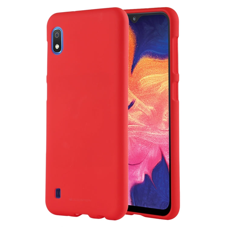GOOSPERY SOFT FEELING  Liquid TPU Drop Protection Soft Shell for Galaxy A10