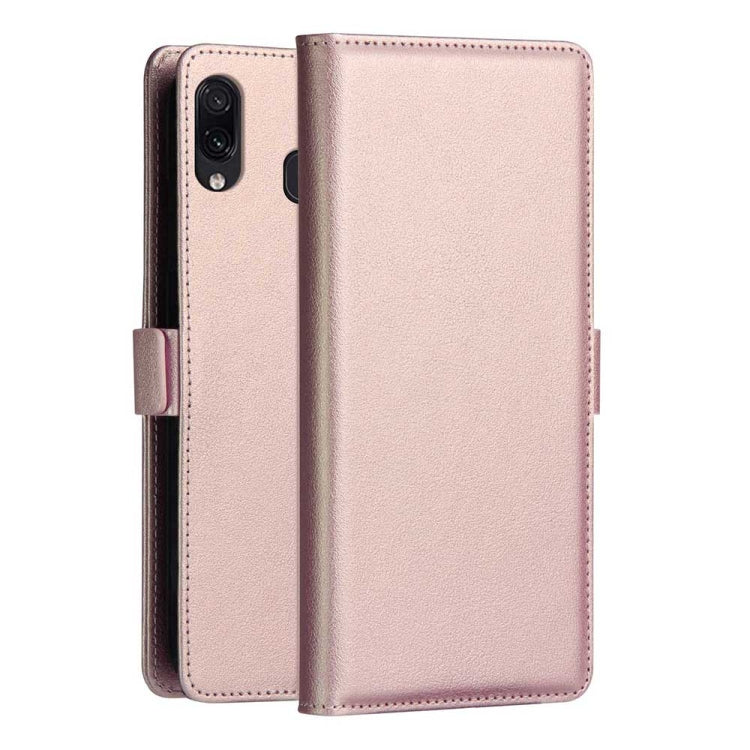 DZGOGO MILO Series PC + PU Horizontal Flip Leather Case for Galaxy A40, with Holder & Card Slot & Wallet