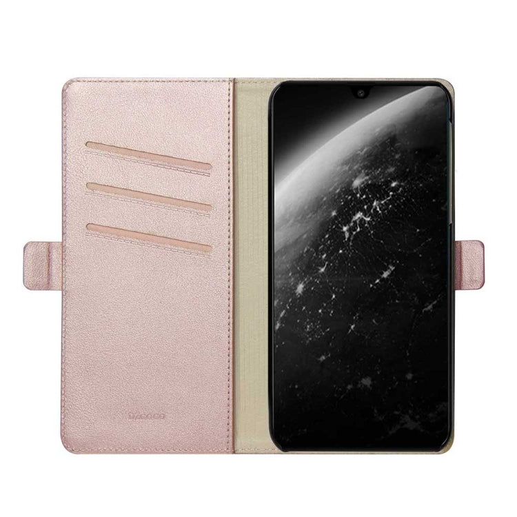 DZGOGO MILO Series PC + PU Horizontal Flip Leather Case for Galaxy A40, with Holder & Card Slot & Wallet
