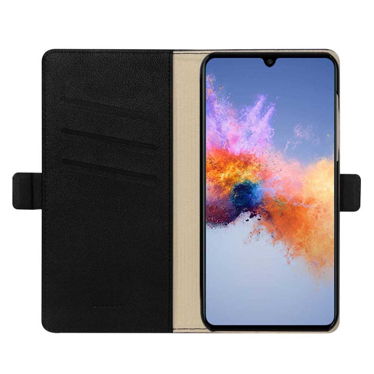 DZGOGO MILO Series PC + PU Horizontal Flip Leather Case for Galaxy A70, with Holder & Card Slot & Wallet