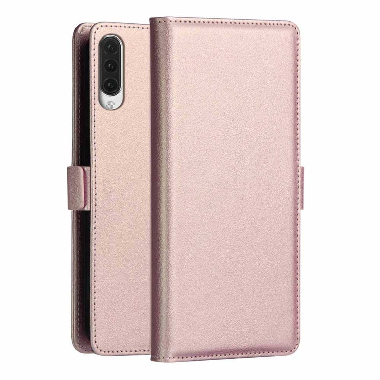 DZGOGO MILO Series PC + PU Horizontal Flip Leather Case for Galaxy A70, with Holder & Card Slot & Wallet