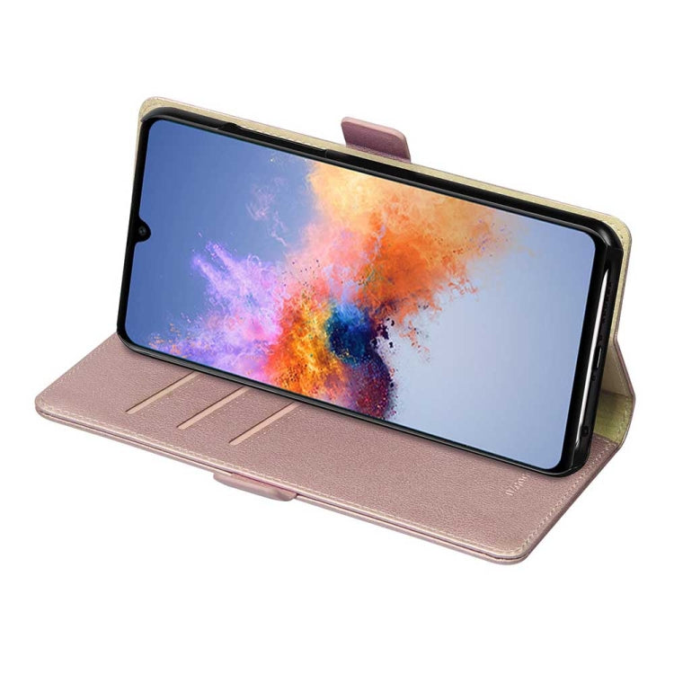 DZGOGO MILO Series PC + PU Horizontal Flip Leather Case for Galaxy A70, with Holder & Card Slot & Wallet