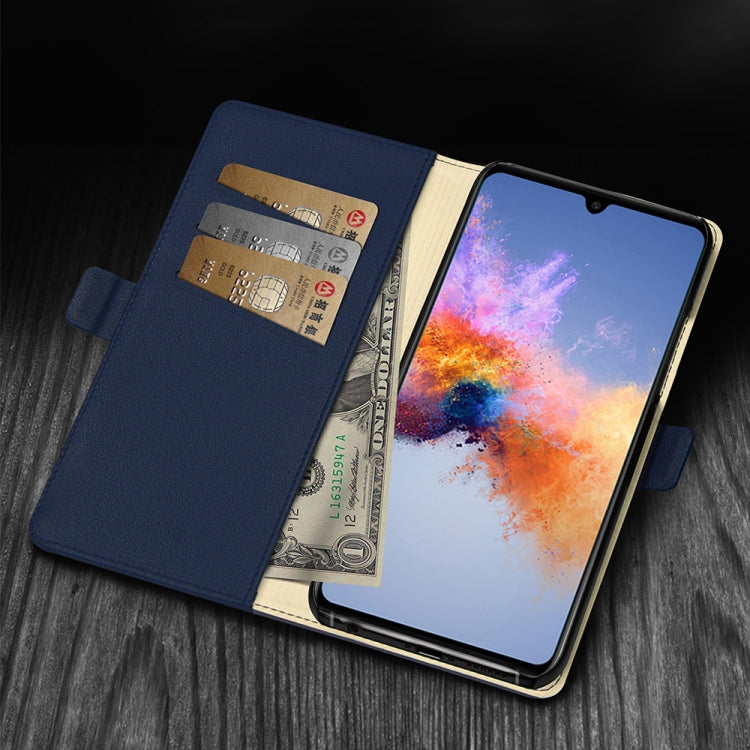 DZGOGO MILO Series PC + PU Horizontal Flip Leather Case for Galaxy A70, with Holder & Card Slot & Wallet