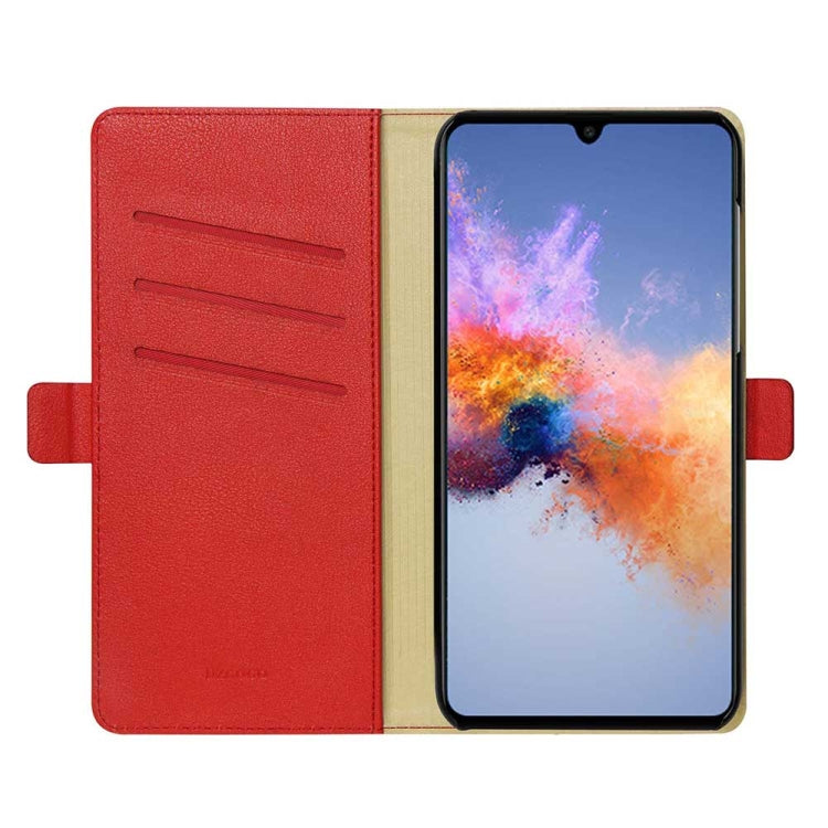DZGOGO MILO Series PC + PU Horizontal Flip Leather Case for Galaxy A70, with Holder & Card Slot & Wallet